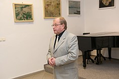 Vodolský výtvarník Karel Kuška představuje svou tvorbu v Kralupech n.Vlt.