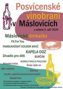 Posvícenské vinobraní v Máslovicích 